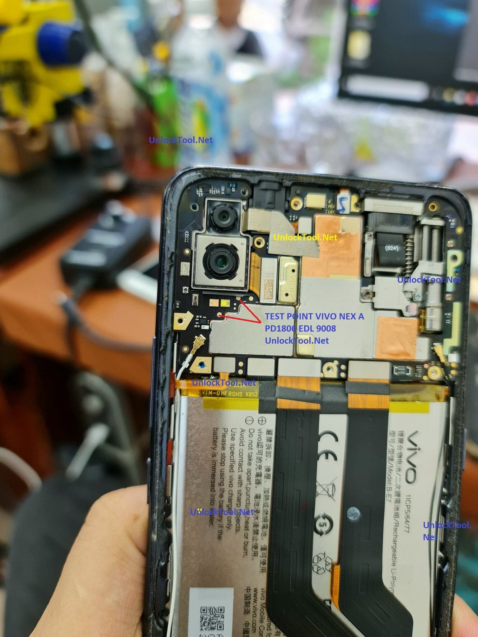 Vivo Nex A Test Point / EDL Point